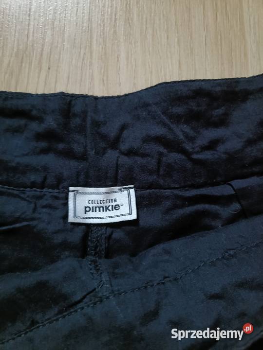 Czarne bawełniane spodenki Rozmiar 36(S) Spodnie Łódź sprzedam