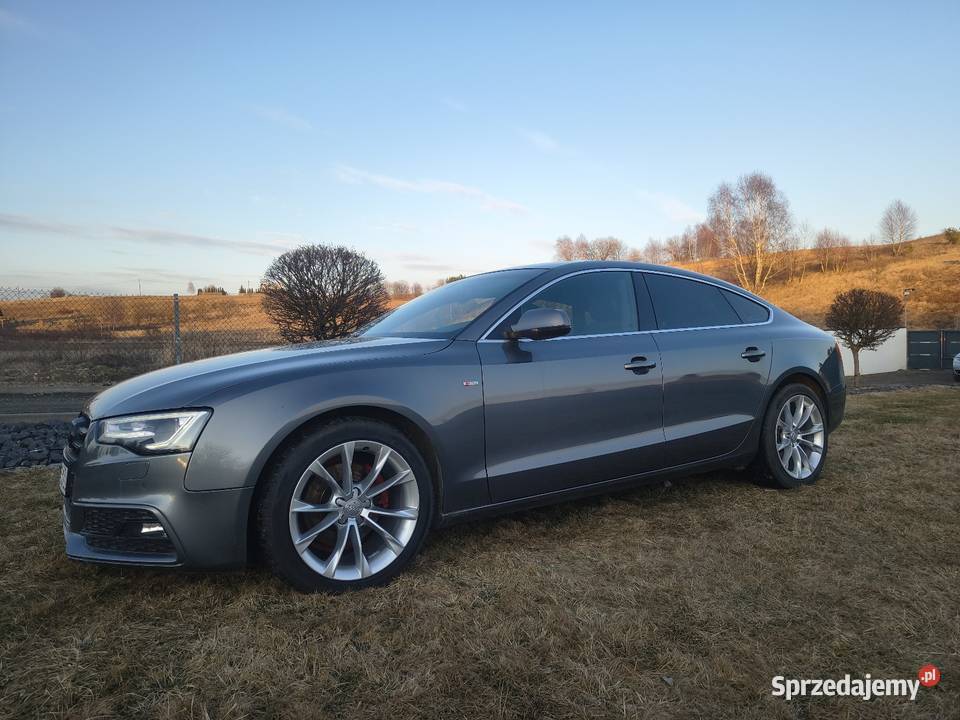 Audi A5 quattro manual 20 TDI 177 5 miejsc SLine wspomaganie kierownicy Czubrowice