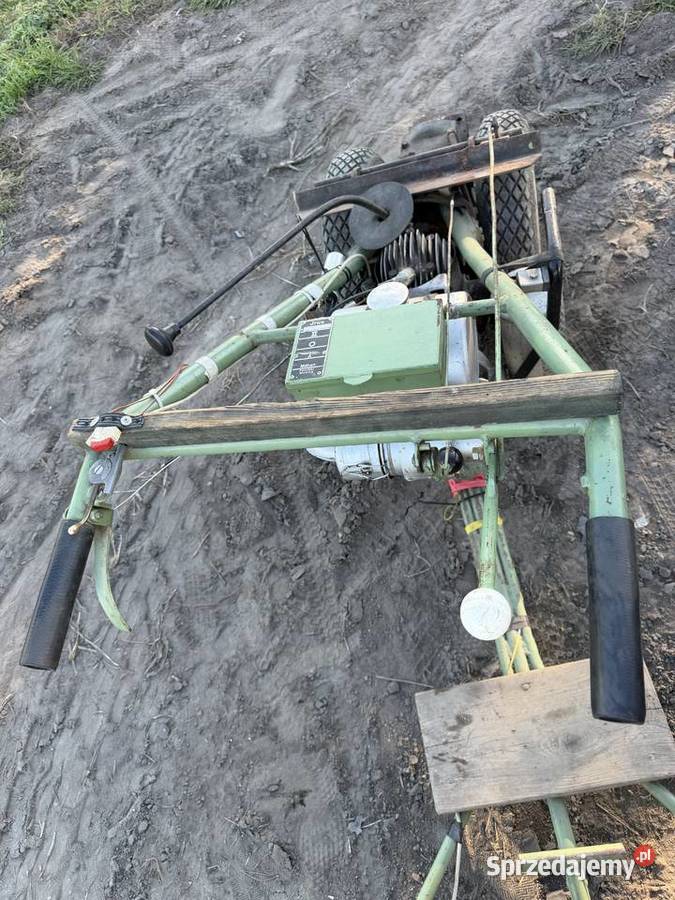 Irus ciągnik jednoosiowy przyczepka zestaw Imielno sprzedam