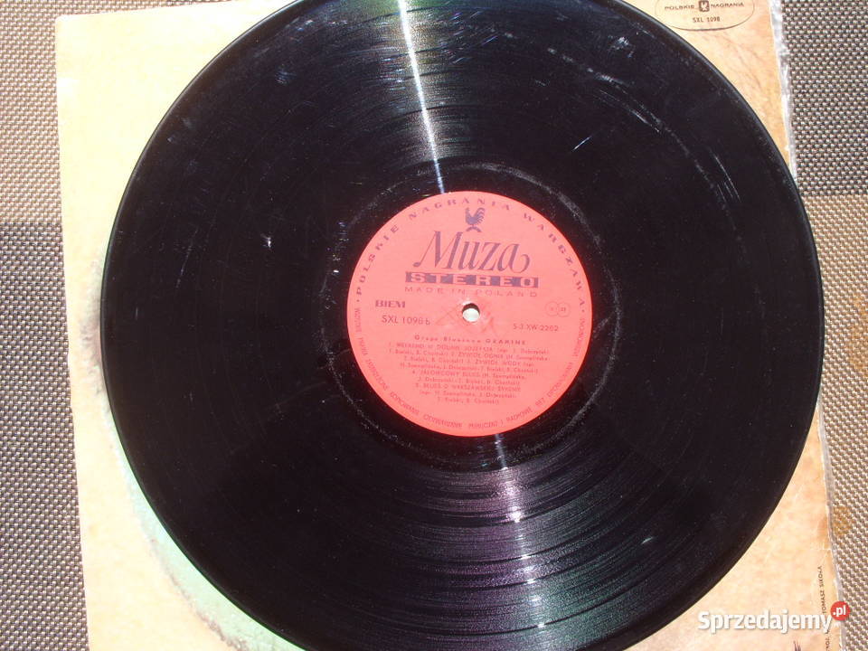 Winyl LP GRAMINEGRUPA BLUESOWA Muza SXL 1098 Wołów