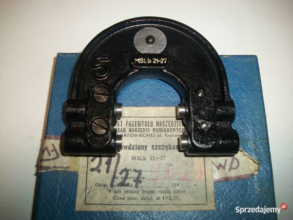 Sprawdzian szczękowy 2127 mm typ MSLb polski Olkusz