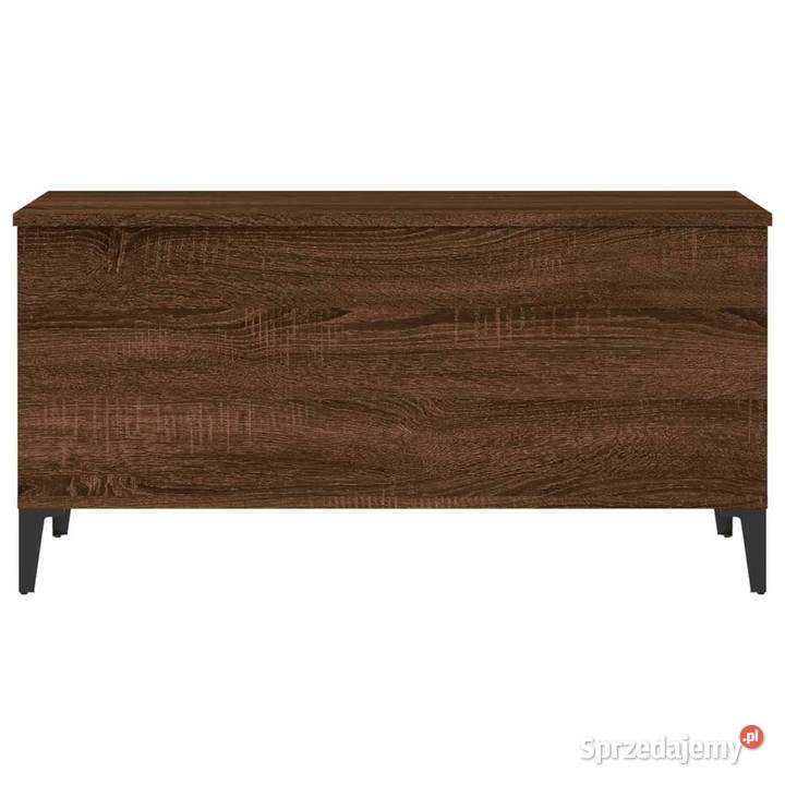 Stolik kawowy brązowy dąb 90x445x45 WM819595 Warszawa