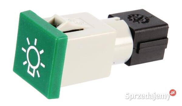 Kontrolka kwadratowa 1224V zielona przykręcana Kamionna