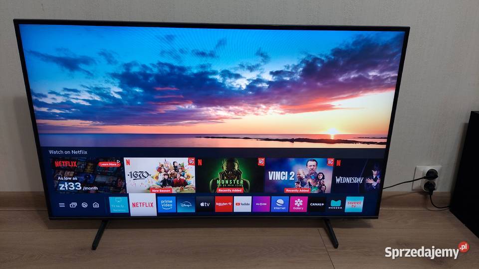 TV Samsung QE 43 QLED Q67A 4K UHD DVBT2 smartTV sprzedam