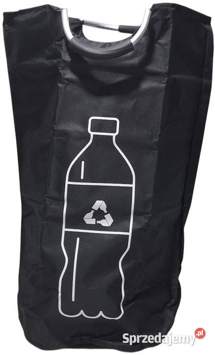 Torba kosz na puste butelki czarna 73x375 73cm Czeladź
