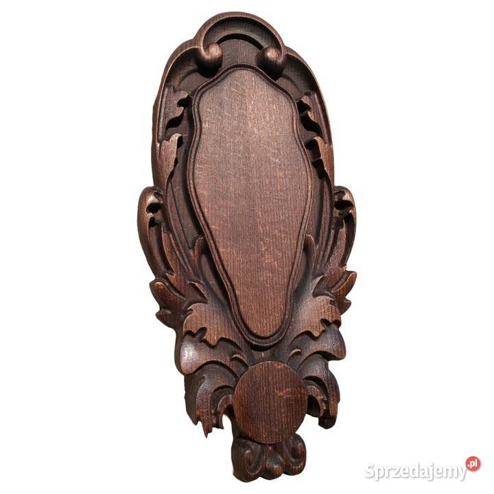 K621MP Rzeźbiona deska pod rogacza koziołka z śląskie Szczekociny