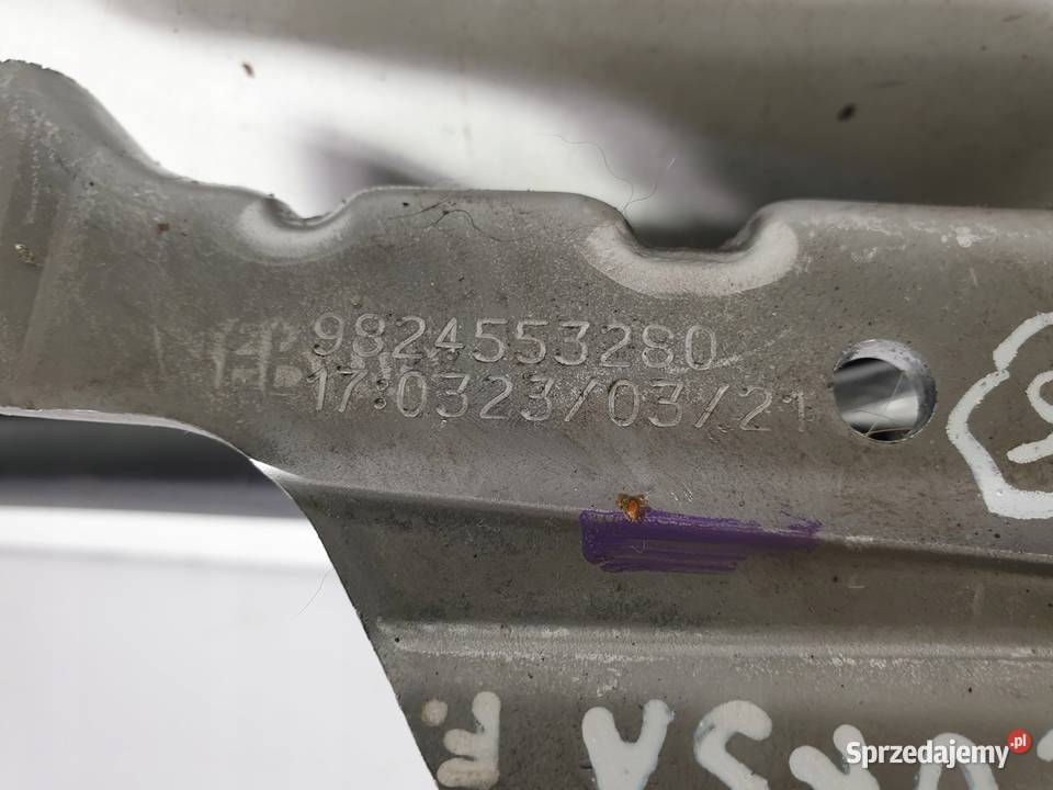 Opel Corsa F DŹWIGNIA HAMULCA RĘCZNEGO Rudka