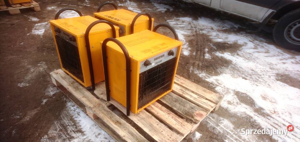 Nagrzewnice elektryczne Łaz sprzedam