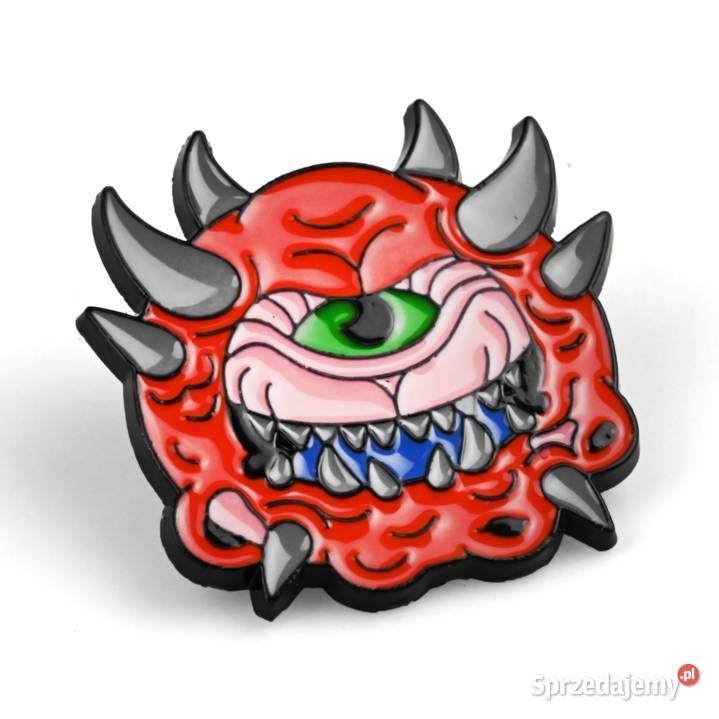 Cacodemon 4 Metal Przypinka Doom Szczecin