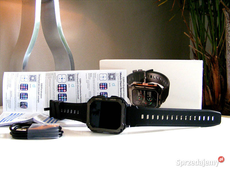 Smartwatch Wojskowy C20 Pro Outdoor oryginał Zgierz