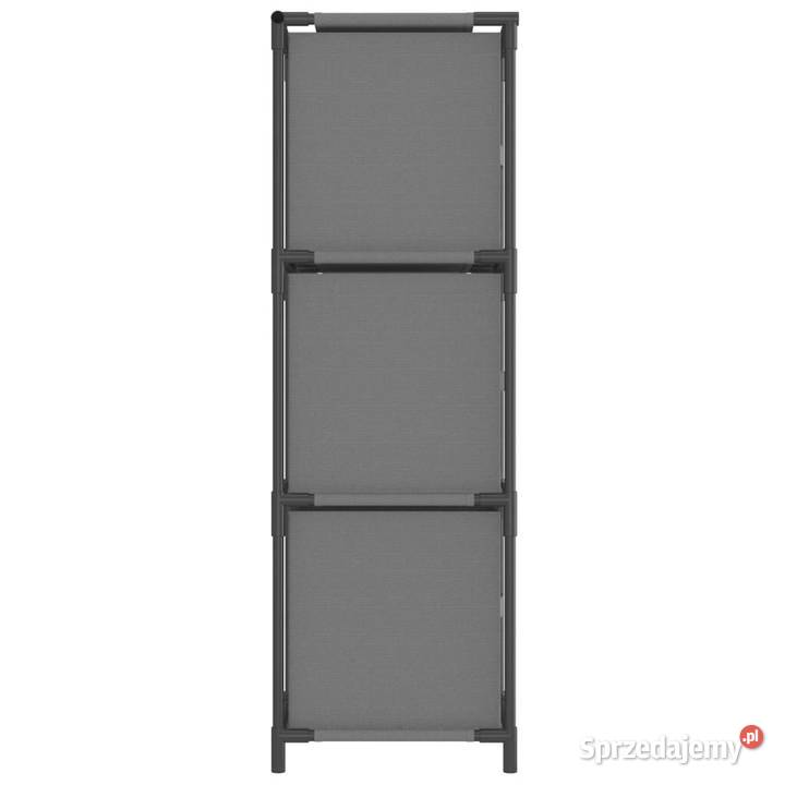 Szafka z 3 szufladami z tkaniny szara 34x34x101 Warszawa sprzedam