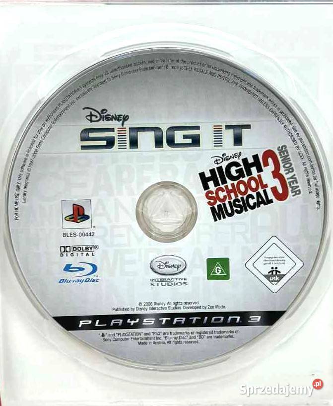 Gra 3 Disney Sing IT sprzedam