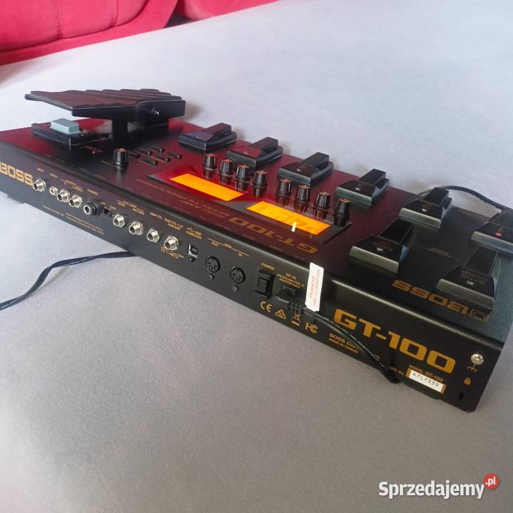 BOSS GT 100 IGŁA procesor multi efekt gitarowy mikserym nagłośnienie