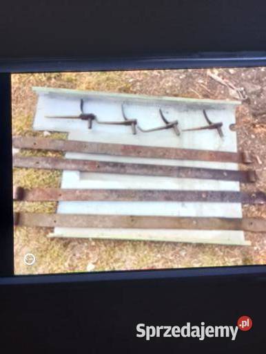 Komplet zawiasów haki 4 sztuki dł 120 Pozostałe Dom i Ogród Stąporków