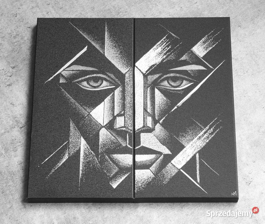 Oryginalny Obraz ręcznie grawerowany na blasze świętokrzyskie Sandomierz