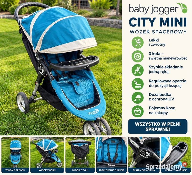 sprzedam wózek dzieciecy Baby Jogger City Mini Dla Dziecka