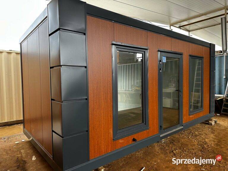 KONTENER PAWILON HANDLOWY BIUROWY 36 OPEN SPACE Magazynowanie