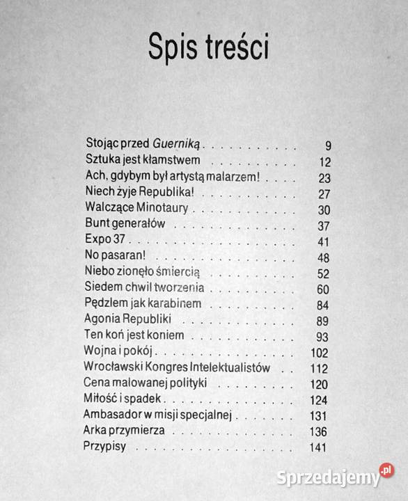 Zwycięstwa Guerniki Roman Dobrzyński sprzedam