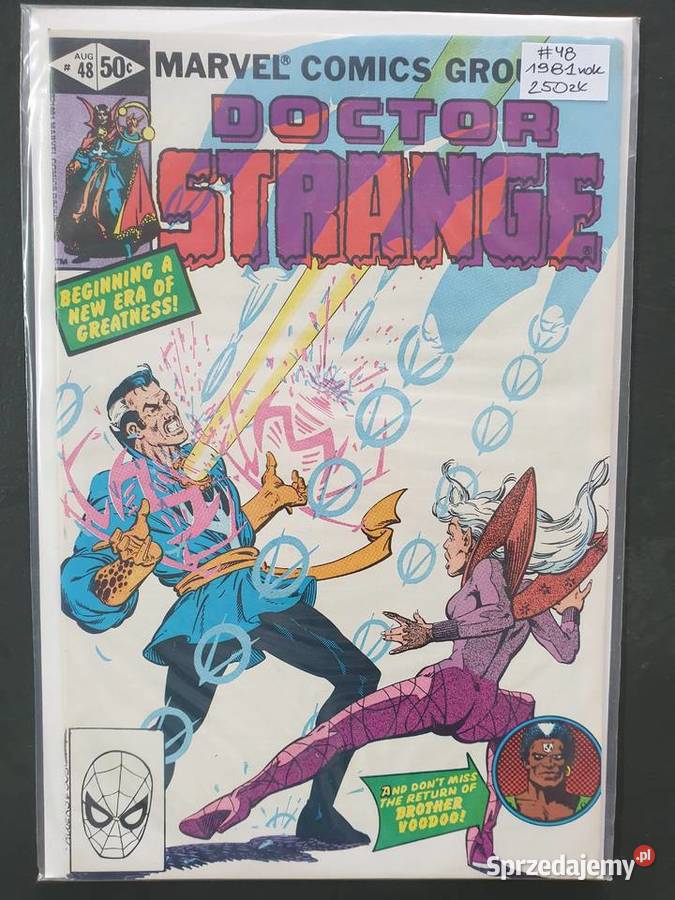 Doctor Strange 7 komiksów Marvel USA 19671981 pomorskie