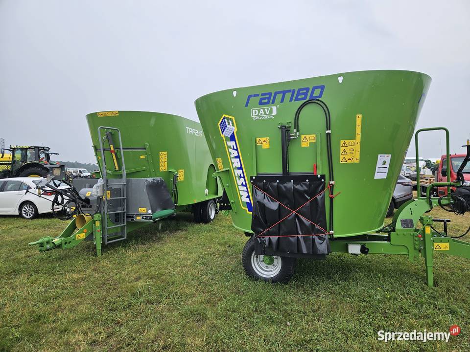 Wóz paszowy Faresin Rambo 1100 NOWY WYPRZEDAŻ Szepietowo