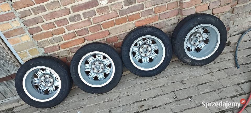 Koła alufelgi z oponami 18560 R14 5x100 Zamość