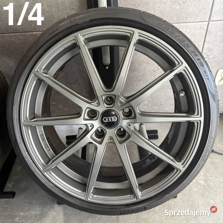 19 Audi A4 A5 felgi alusy koła komplet z oponami Lubasz