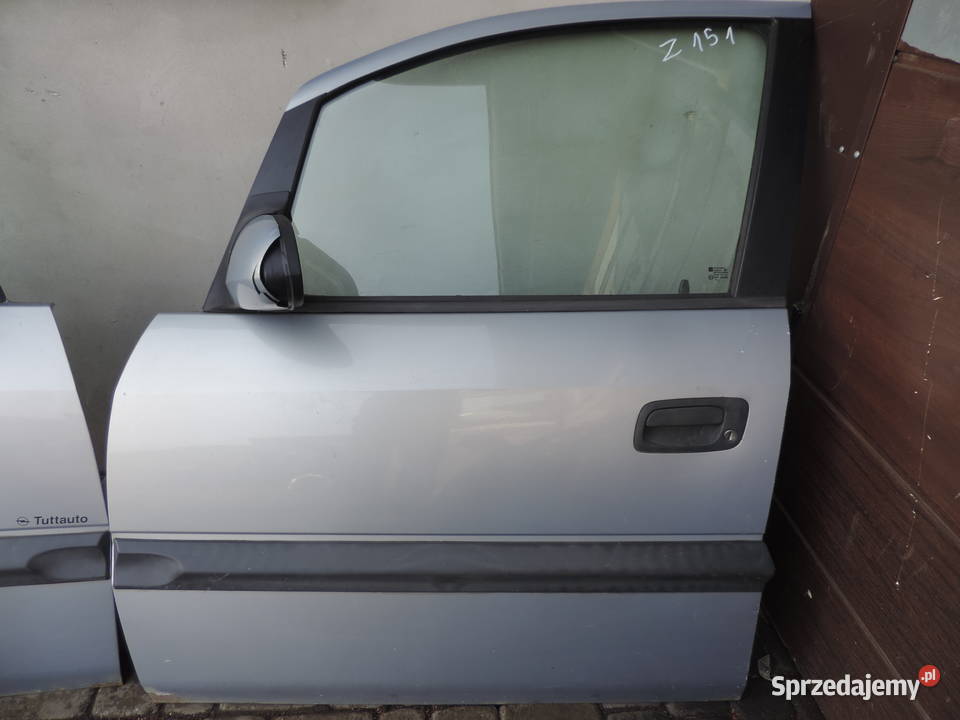 DRZWI LEWY PRZÓD OPEL ZAFIRA A Z151