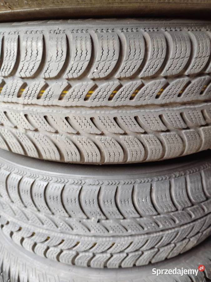 Koła stalowe zimowe 4x100 17565 R15 ET43 Fiat Witkowo sprzedam