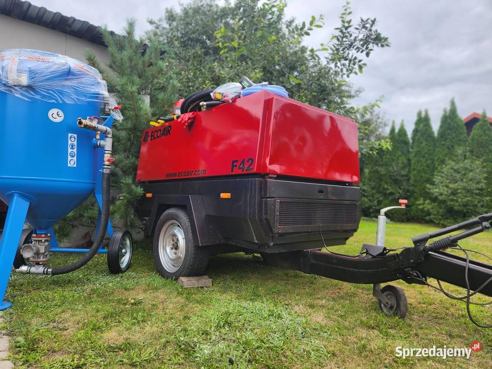 Piaskarka nowa 200 litrów plus kompresor Ecoair Pozostałe Szczecin