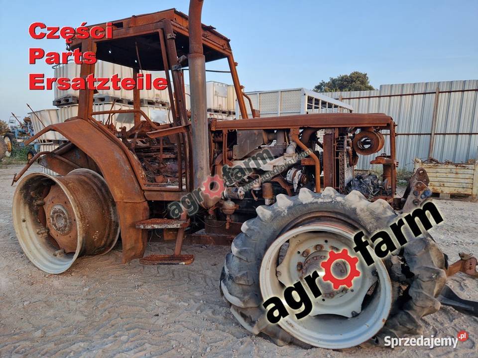 Massey Ferguson 6180 części skrzynia biegów oś