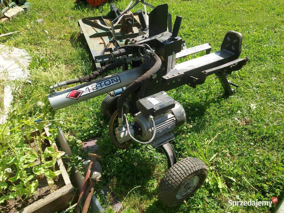 Łuparka do drewna 12t hydrauliczna 230v Blizne