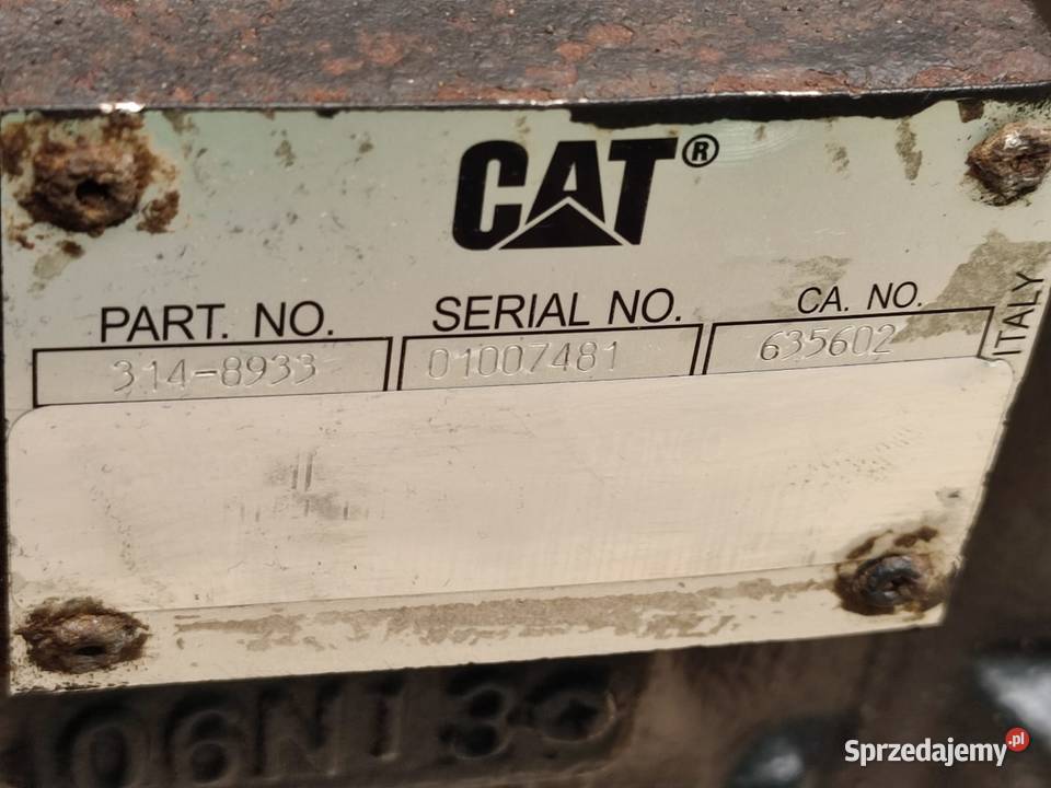 Pochwa mostu 338603 Cat TH 407C Wilkowo