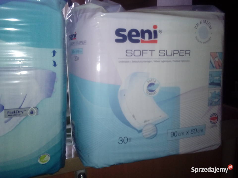 Podkłady higieniczne Seni Soft Super 90x60 Kraków