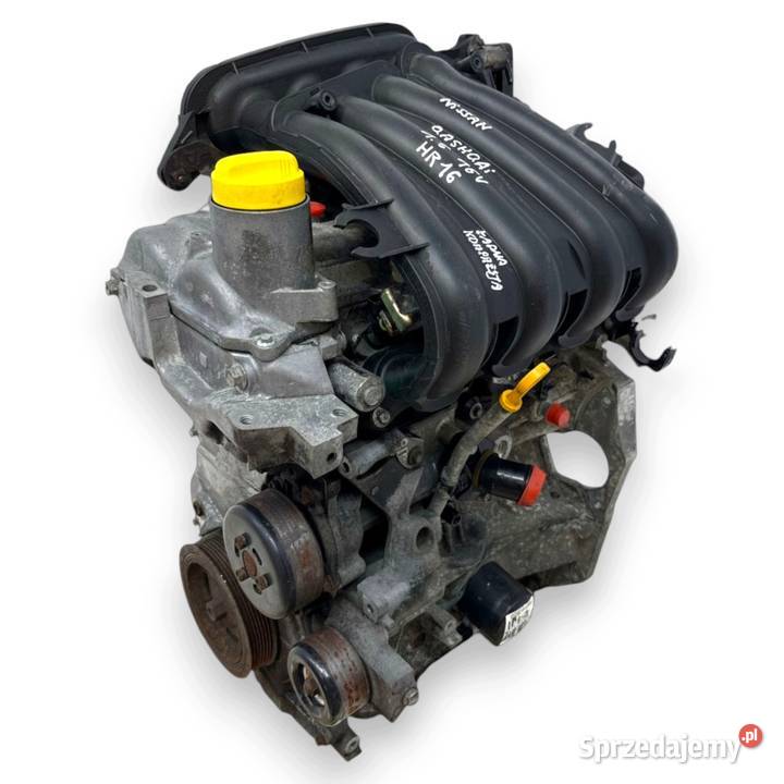 SILNIK PRAWDZIWY Nissan Qashqai 16 16V wersja na Chełm