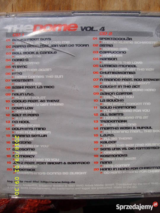 CD skladanka THE DOME VOL 4 2 CD Wołów