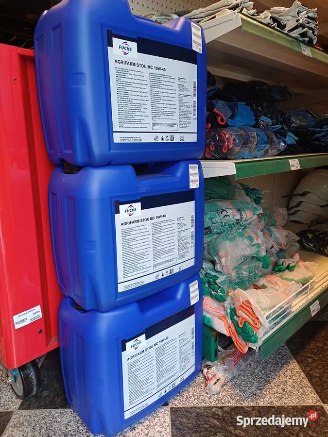 Olej Agrifarm Stou 10W40 MC 20 litrów Pozostałe Sieradz
