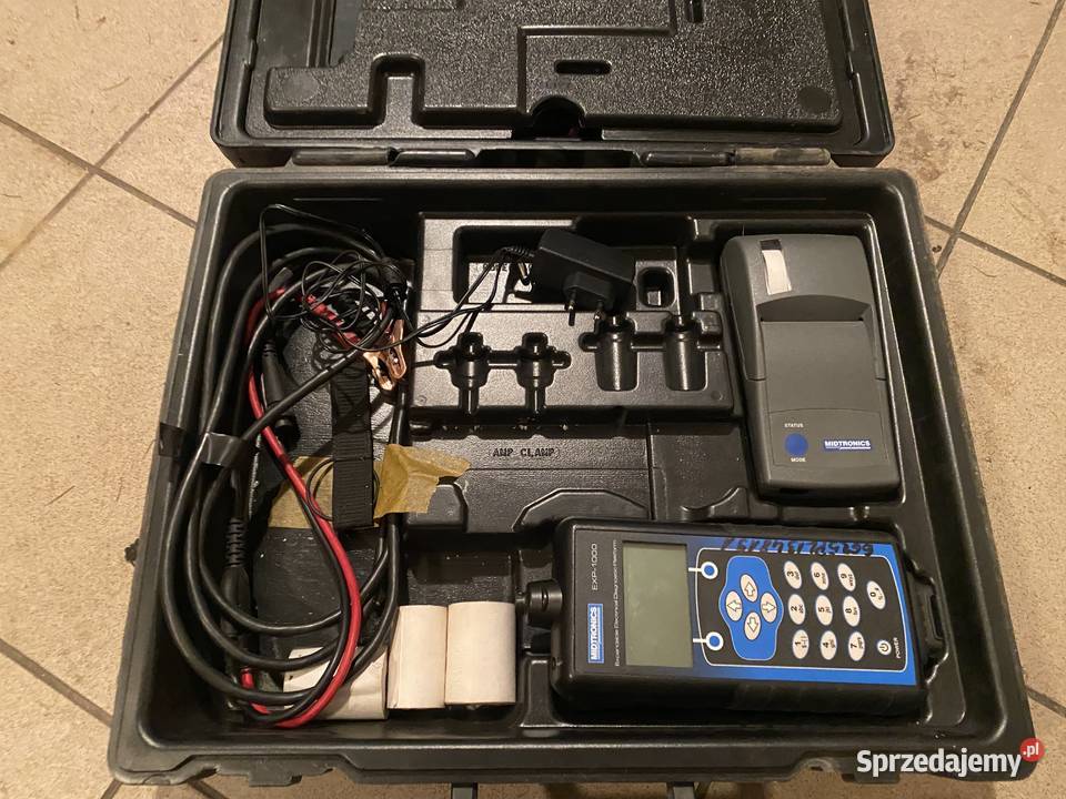 Tester akumulatorów i układów elektrycznych Krzeszów