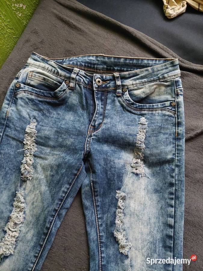 Spodnie damskie dżinsowe M Piotrków Trybunalski