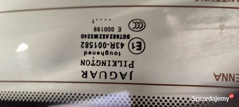 JAGUAR XF 250 SZYBA TYŁ SEDAN 2011 osobowe dolnośląskie sprzedam