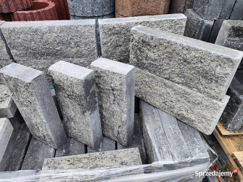 Palisada 19x15x6 palisady łupane kostka brukowa Kraków sprzedam