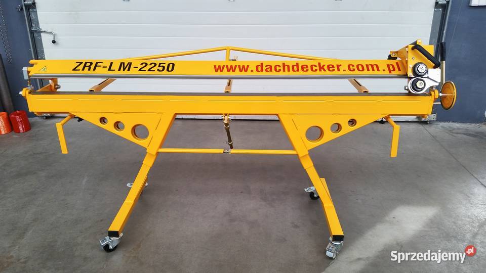 Mobilna zaginarka Gientarka Zrf lm 2250mm Poznań