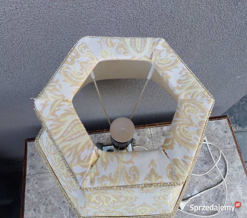 13 lampka nocna stołowa imitacja kamienia Tczew