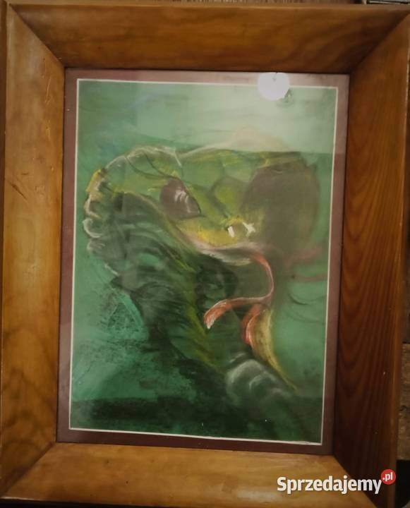 Obraz pastelowy Kobra Kraków