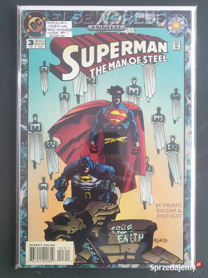 Superman The Man Of Steel Annual 1994 Mike Gdynia sprzedam