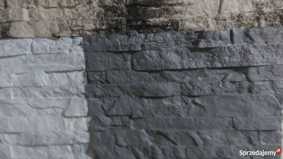 Plytki z gipsu imitacja cegly i piaskowca