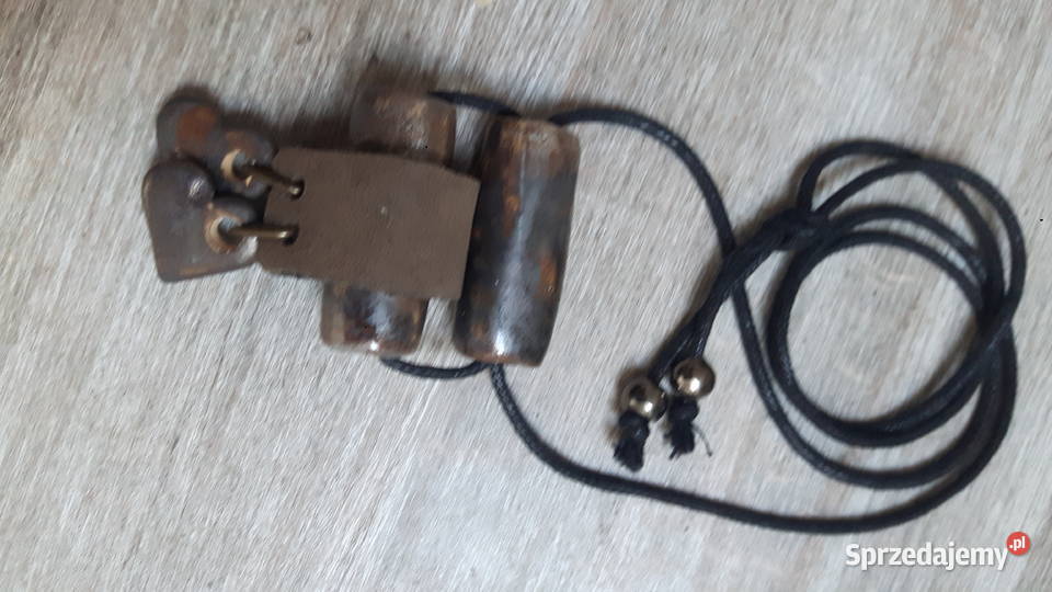 Naszyjnik ceramiczny ręcznie wykonany Otwock