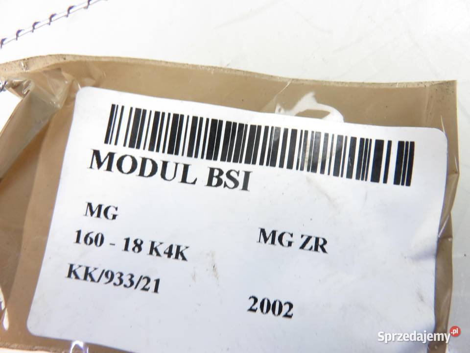BSI MG ZR 53070107A małopolskie