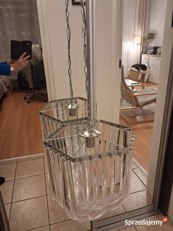 Piękna dezajnerska lampa Lampy wiszące mazowieckie