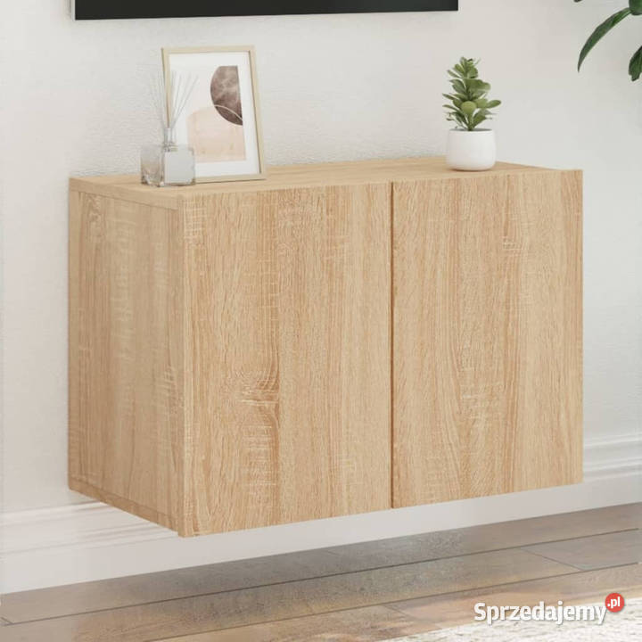 Ścienna szafka TV dąb sonoma 60x30x41 WM836942