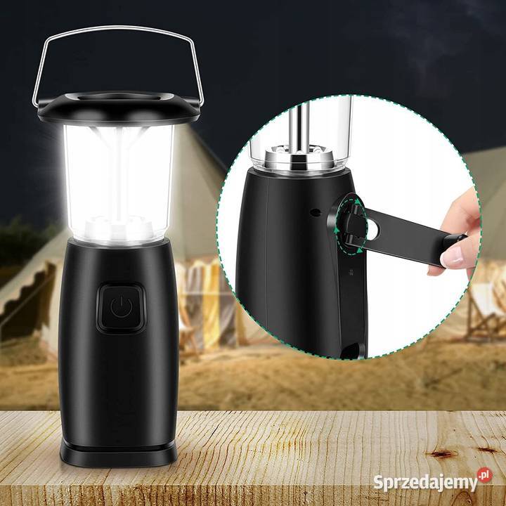 Lampka kempingowa Korbka Solarna Akumulatorowa podkarpackie Stalowa Wola